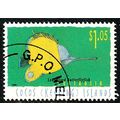 Cocos Islands 1995 Fish $1.05 Used Stamp .