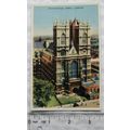 vintage postcard Westminster Abbey, London ref.1