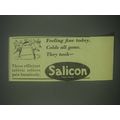 1930 Salicon Medicine Ad - Feeling Fine Today