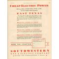 SOUTHWESTERN GAS ELECTRIC COMPANY 1931 Cheap El...