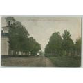 New York Cornwallville M E Church and Main St. ...