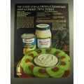 1974 Dole Sliced Pineapple and Kraft Miracle Whip Advertisement