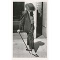 Fred Astaire Style Fashion Man With Ballet Shoe...