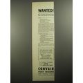 1956 Convair Aviation Ad - Wanted! Men on the way up professionally