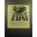 1958 Fiat 600 Car Advertisement - To be smart and sensible
