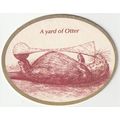 BEER MAT - OTTER BREWERY - A YARD OF OTTER - (C...