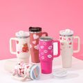 40oz Insulated Tumbler with Handle & Straw – St...