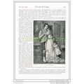 LAST EMBRACE, BOOK ILLUSTRATION (PRINT), c1900