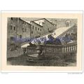 Stairs of the Ara Coeli, Rome, Italy, Book Illu...