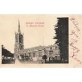 Postcard St. Michael’s Church, Bishop’s Stortfo...