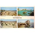 Postcard Weymouth multiview. Lifeboat, Alexandr...