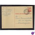 1959 SWITZERLAND PREPAID POSTCARD 25C ZURICH 31...