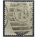 1877 SG153 4d Sage-Green Plate 16 Good Used "HH...