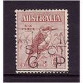 AUSTRALIA 1932 SG 146 6d LAUGHING KOOKABURRA FI...