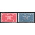 1963 Ireland Sg195 - Sg196 MOUNTED MINT SET (E04)