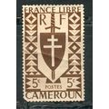 Cameroun 1942 - SG 193 - 5c Free French Issue MH