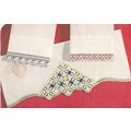 Crochet Edging Pattern White Pillowcase Edging