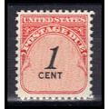 J89 1c Postage Due Fine MNH Dry Gum KA0104