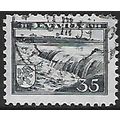 Mi 269: 35 s. black-blue 20th Anniv. of Indepen...