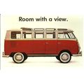Advertising VOLKSWAGEN STATION WAGON Postcard (...