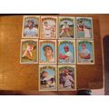 1972 Topps, 10-Cards, Mostly 400 & 500 Series