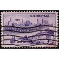 USA 1950 Kansas City 3c Used Stamp .