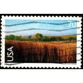 USA 2001 Nebraska Landscape 70c Used Stamp .