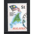 Malaysia - 1984 - $1 Formation of Labuan Federa...