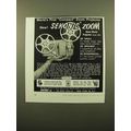 1960 Sekonic Model 80P Zoom 8mm Movie Projector Ad
