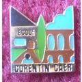 Pin Badge, Metal & Enamel: Ecole Corentin Caer