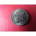 1967 QUEEN ELIZABETH II SIXPENCE FREE POST. (ed...