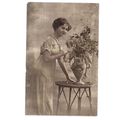 A YOUNG ENGLISH LADY VERY early 20th c .used po...