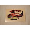 Go Down! 1976 Donruss Skateboard STICKER with S...