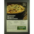 1974 Creamettes Macaroni Advertisement - Creamettes Macaroni Mediterranean