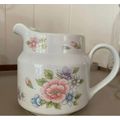 Vintage Floral Porcelain Pitcher by FTDA, Espec...