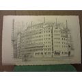 BROADCASTING HOUSE, LONDON postcard printed pen...