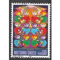 UNITED NATIONS 1988 SWISS PEOPLE GREETING ART A...
