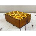 Vintage Exquisite Thuya Burl Wooden Jewelry Box...