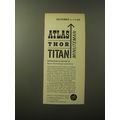 1960 STL Space Technology Laboratories Ad - Atlas Thor Titan Minuteman