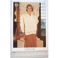 Vintage: Sirdar 9014 cardigan, DK, 30-40 inch, ...