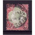 GREAT BRITAIN 1892 QV SG 206 4 1/2d GREEN AND C...