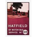 Poster Art Postcard London Transport HATFIELD C...