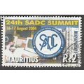 Mauritius. 2004 Rs 2 Value.24th SADC Summit. Ve...