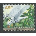 AUS 1996 45c 'PETS- COCKATOO' (C.T.O) FINE USED...