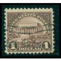 Used 571 $1 Lincoln Memorial Fine M09501