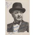 Jack Hayes 1940s Music Hall Entertainer Hand Si...