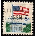 USA 1968 Flag 6c Used Stamp