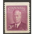 Canada 1950 SG421 3c Purple Coil Stamp IMP x Pe...