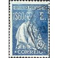 PORTUGAL, Ceres, blue 1924, 1,60Esc