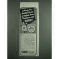 1943 Clorox Bleach Ad - Cultivate healthful hab...